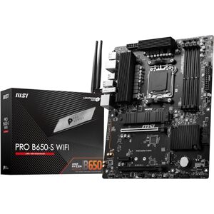 MSI PRO B650-S WIFI Motherboard - AMD B650 - ATX - Socket AM5 MSI PRO B650-S WIFI Motherboard - AMD B650 - ATX - Socket AM5