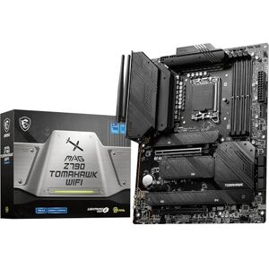 MSI MAG Z790 TOMAHAWK WIFI Motherboard ATX Supports Intel Core 12/13th Gen Processors, LGA 1700, DDR5 Boost (7200+MHz/OC), 1 x PCIe 5.0 x16, 1 x PCIe 4.0 x16, 5 x M.2 Gen4, 2.5Gbps LAN, Wi-Fi 6E MSI MAG Z790 TOMAHAWK WIFI Motherboard ATX Supports Intel Core 12/13th Gen Processors, LGA 1700, DDR5 Boost (7200+MHz/OC), 1 x PCIe 5.0 x16, 1 x PCIe 4.0 x16, 5 x M.2 Gen4, 2.5Gbps LAN, Wi-Fi 6E