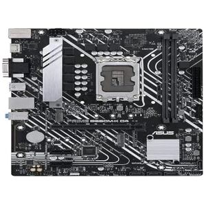 Asus PRIME B660M-K D4 Intel B660 (LGA 1700) mATX motherboard with PCIe 4.0, two M.2 slots, DDR4, HDMI®, D-Sub, Realtek 1Gb Ethernet, front USB 3.2 Gen 1, Lighting Control Black Asus PRIME B660M-K D4 Intel B660 (LGA 1700) mATX motherboard with PCIe 4.0, two M.2 slots, DDR4, HDMI®, D-Sub, Realtek 1Gb Ethernet, front USB 3.2 Gen 1, Lighting Control Black