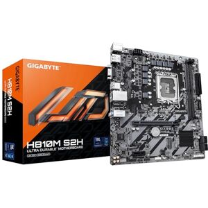 Gigabyte H810M S2H Motherboard Intel Core Ultra (Series 2) CPUs, 4+1+2 Phases VRM, up to 6400MHz DDR5, 1xPCIe 4.0 M.2, 1GbE LAN, USB 3.2 Gen 1 Gigabyte H810M S2H Motherboard Intel Core Ultra (Series 2) CPUs, 4+1+2 Phases VRM, up to 6400MHz DDR5, 1xPCIe 4.0 M.2, 1GbE LAN, USB 3.2 Gen 1