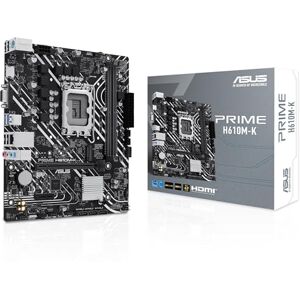 ASUS Prime H610M-K Motherboard - DDR5, Micro ATX, LGA1700 - Black ASUS Prime H610M-K Motherboard - DDR5, Micro ATX, LGA1700 - Black