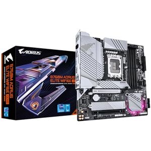 Gigabyte B760m Elite Wifi6e Gen5 Motherboard - Micro ATX - LGA1700 Gigabyte B760m Elite Wifi6e Gen5 Motherboard - Micro ATX - LGA1700