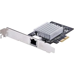 StarTech .com 1-Port 10Gbps PCIe Network Adapter Card, for PC/Server, Six-Speed Ethernet w/Jumbo Frame Support, NIC/LAN Interface, 10GBASE-T/NBASE-T (ST10GSPEXNB2), Black StarTech .com 1-Port 10Gbps PCIe Network Adapter Card, for PC/Server, Six-Speed Ethernet w/Jumbo Frame Support, NIC/LAN Interface, 10GBASE-T/NBASE-T (ST10GSPEXNB2), Black