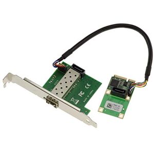 KALEA-INFORMATIQUE Mini PCI EXPRESS MiniPCIe card 1 SFP LAN GIGABIT ethernet PORT with Intel I210 Chipset KALEA-INFORMATIQUE Mini PCI EXPRESS MiniPCIe card 1 SFP LAN GIGABIT ethernet PORT with Intel I210 Chipset