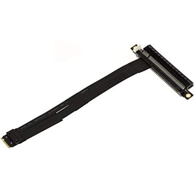 Kalea Informatique Riser Adapter - PCIe 16x for M.2 SSD - 20cm Kalea Informatique Riser Adapter - PCIe 16x for M.2 SSD - 20cm