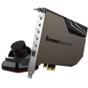 Creative Labs Sound Blaster AE-7 High Resolution PCI-e DAC/Amplifier Sound Card with Xamp Discreet Headphone Bi-Amplifier and Grey/Black Audio Control Module Creative Labs Sound Blaster AE-7 High Resolution PCI-e DAC/Amplifier Sound Card with Xamp Discreet Headphone Bi-Amplifier and Grey/Black Audio Control Module