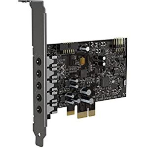 Creative Labs Sound Blaster Audigy Fx V2 Upgradable Hi-res Internal PCI-e Sound Card with 5.1 Discrete and Virtual Surround, Scout Mode, SmartComms Kit for PC Creative Labs Sound Blaster Audigy Fx V2 Upgradable Hi-res Internal PCI-e Sound Card with 5.1 Discrete and Virtual Surround, Scout Mode, SmartComms Kit for PC