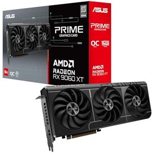 Asus PRIME RX9060 XT OC, PCIe5, 16GB DDR6, HDMI, 2 DP, 3330MHz Clock, Overclocked, Compact SFF-Ready Asus PRIME RX9060 XT OC, PCIe5, 16GB DDR6, HDMI, 2 DP, 3330MHz Clock, Overclocked, Compact SFF-Ready