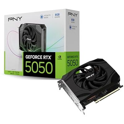 PNY GEFORCE RTX™ 5050 8GB Single Fan DLSS 4 PNY GEFORCE RTX™ 5050 8GB Single Fan DLSS 4