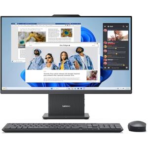 Lenovo IdeaCentre AIO 3 Desktop PC 27" FHD (AMD Ryzen 7 8845HS Processor, 16 GB RAM, 512 GB SSD, Wi-Fi 6, Windows 11 Home) All-in-One Computer, Wireless Keyboard/Mouse (Luna Grey) Lenovo IdeaCentre AIO 3 Desktop PC 27" FHD (AMD Ryzen 7 8845HS Processor, 16 GB RAM, 512 GB SSD, Wi-Fi 6, Windows 11 Home) All-in-One Computer, Wireless Keyboard/Mouse (Luna Grey)