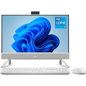 Dell 24 All-in-One Desktop EC24250, 23.8 Inch FHD Display, Intel Core i5-1334U, 16GB RAM DDR5, 512GB SSD, Wi-Fi 6E, Windows 11 Home, incl. Pro Wireless QWERTY Keyboard & Mouse, Pearl White Dell 24 All-in-One Desktop EC24250, 23.8 Inch FHD Display, Intel Core i5-1334U, 16GB RAM DDR5, 512GB SSD, Wi-Fi 6E, Windows 11 Home, incl. Pro Wireless QWERTY Keyboard & Mouse, Pearl White