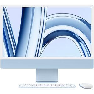 Apple M3 24-inch iMac - 4.5K Retina, 8GB RAM, 256GB SSD - Blue Apple M3 24-inch iMac - 4.5K Retina, 8GB RAM, 256GB SSD - Blue