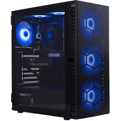 OVERCLOCKERS UK OcUK Gaming Mach 1.1 Ryzen 5 RTX 5060 1080p Prebuilt Gaming Desktop PC 16GB DDR4 3200MHz RAM, 1TB NVMe SSD, RTX 5060 8GB GDDR7, AMD B550, AC WiFi Bluetooth, Windows 11 Home, 600W Bronze PSU OVERCLOCKERS UK OcUK Gaming Mach 1.1 Ryzen 5 RTX 5060 1080p Prebuilt Gaming Desktop PC 16GB DDR4 3200MHz RAM, 1TB NVMe SSD, RTX 5060 8GB GDDR7, AMD B550, AC WiFi Bluetooth, Windows 11 Home, 600W Bronze PSU