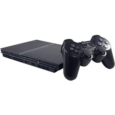 Original Sony PlayStation 2 PS2 Slim Console Black (Renewed) Original Sony PlayStation 2 PS2 Slim Console Black (Renewed)