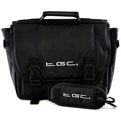 TGC ® Black Messenger Style In Car Case Bag Compatible With Nintendo Wii U Console TGC ® Black Messenger Style In Car Case Bag Compatible With Nintendo Wii U Console