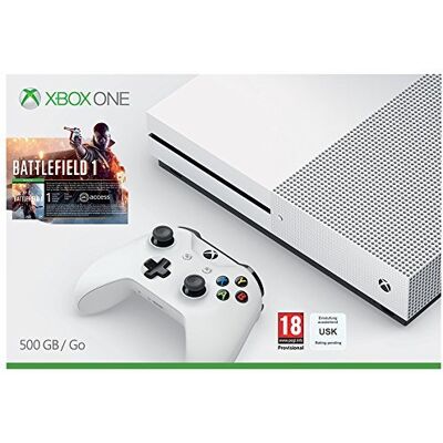 Xbox One S Console 500GB (Game Not included) (Renewed) Xbox One S Console 500GB (Game Not included) (Renewed)