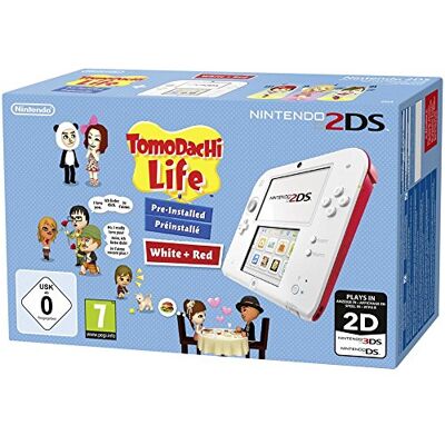 Nintendo 2DS white Tomodachi Life Nintendo 2DS white Tomodachi Life