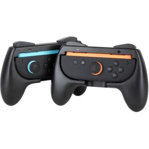 Konix Paar Halterungen für Joy-Con-Controller der Nintendo Switch 2 Klassisches Controller-Design Schwarz Konix Paar Halterungen für Joy-Con-Controller der Nintendo Switch 2 Klassisches Controller-Design Schwarz