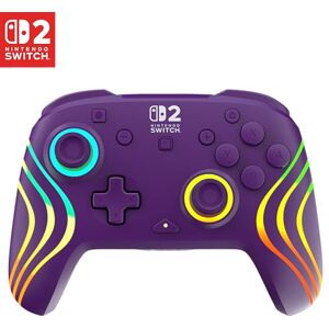 Turtle Beach Afterglow Wave Purple Wireless RGB Gaming Controller. Officially Licensed for Nintendo Switch 2 Turtle Beach Afterglow Wave Purple Wireless RGB Gaming Controller. Officially Licensed for Nintendo Switch 2