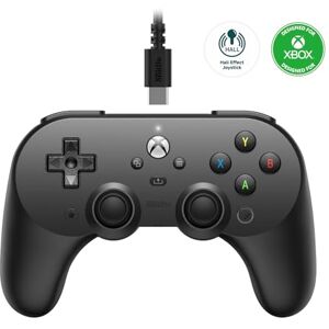 8Bitdo Pro 2 Wired Controller for Xbox, Hall Effect Joystick Update, 3.5mm Audio Jack, Compatible with Xbox Series X S, Xbox One, Windows 10/11 Officially Licensed (Black) 8Bitdo Pro 2 Wired Controller for Xbox, Hall Effect Joystick Update, 3.5mm Audio Jack, Compatible with Xbox Series X S, Xbox One, Windows 10/11 Officially Licensed (Black)