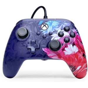 PowerA Advantage Plus Wired Controller for Xbox Series X S Night Blossom, officially licensed, adjustable height thumbsticks, hall effect, mappable buttons, works with Xbox One and Windows 10/11 PC PowerA Advantage Plus Wired Controller for Xbox Series X S Night Blossom, officially licensed, adjustable height thumbsticks, hall effect, mappable buttons, works with Xbox One and Windows 10/11 PC