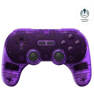 8Bitdo Pro 2 Bluetooth Controller with Hall Effect Joysticks, 2 Pro Back Paddle Buttons,Wireless Gaming Controller for Switch/Switch 2,PC, Android,and Steam Deck & Apple(Transparent Purple Edition) 8Bitdo Pro 2 Bluetooth Controller with Hall Effect Joysticks, 2 Pro Back Paddle Buttons,Wireless Gaming Controller for Switch/Switch 2,PC, Android,and Steam Deck & Apple(Transparent Purple Edition)