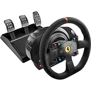 Thrustmaster T300 Integral Alcantara High-Performance Racing Wheel and Pedal Set with Force Feedback for PC, PS4, and PS5, PS5 Pro Thrustmaster T300 Integral Alcantara High-Performance Racing Wheel and Pedal Set with Force Feedback for PC, PS4, and PS5, PS5 Pro