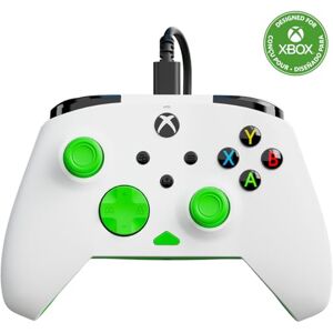 Turtle Beach Rematch Core White and Green Wired Gaming Controller with Audio Controls, Rumble Motors and Impulse Triggers – Licensed for Xbox Series X or S, Xbox One and Windows PCs Turtle Beach Rematch Core White and Green Wired Gaming Controller with Audio Controls, Rumble Motors and Impulse Triggers – Licensed for Xbox Series X or S, Xbox One and Windows PCs