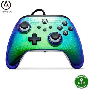 PowerA Advantage Wired Controller for Xbox Series X S Raptor Chrome, gamepad, wired video game controller, gaming controller, USB-C, Works with Xbox One, Officially Licensed PowerA Advantage Wired Controller for Xbox Series X S Raptor Chrome, gamepad, wired video game controller, gaming controller, USB-C, Works with Xbox One, Officially Licensed
