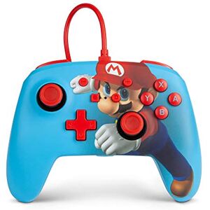 PowerA Enhanced Wired Controller for Nintendo Switch OLED Mario Punch, Gamepad, Wired Controller, Officially Licensed PowerA Enhanced Wired Controller for Nintendo Switch OLED Mario Punch, Gamepad, Wired Controller, Officially Licensed