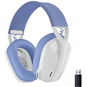 Logitech G435 LIGHTSPEED & Bluetooth Wireless Gaming Headset, Ultra Lightweight 165g over-ear headphones, built-in mics, 18h battery, compatible with PC, PS4, PS5, Nintendo Switch & Switch 2 White Logitech G435 LIGHTSPEED & Bluetooth Wireless Gaming Headset, Ultra Lightweight 165g over-ear headphones, built-in mics, 18h battery, compatible with PC, PS4, PS5, Nintendo Switch & Switch 2 White