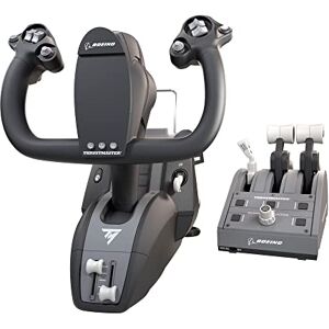 Thrustmaster TCA Yoke Pack High-Precision Flight Controller and Throttle Quadrant with Official Boeing License for PC and Xbox Series X S Thrustmaster TCA Yoke Pack High-Precision Flight Controller and Throttle Quadrant with Official Boeing License for PC and Xbox Series X S