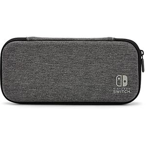 PowerA Slim Case for Nintendo Switch OLED Model, Nintendo Switch or Nintendo Switch Lite Charcoal, Protective Case, Gaming Case, Console Case, Accessories, Storage, Officially Licensed PowerA Slim Case for Nintendo Switch OLED Model, Nintendo Switch or Nintendo Switch Lite Charcoal, Protective Case, Gaming Case, Console Case, Accessories, Storage, Officially Licensed
