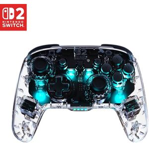 Turtle Beach Afterglow Clear Wireless RGB Gaming Controller. Officially licensed for Nintendo Switch 2 Turtle Beach Afterglow Clear Wireless RGB Gaming Controller. Officially licensed for Nintendo Switch 2