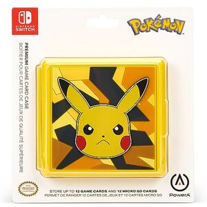 PowerA Premium Game Card Case for Nintendo Switch Camo Storm Pikachu PowerA Premium Game Card Case for Nintendo Switch Camo Storm Pikachu