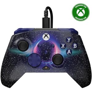 Turtle Beach Rematch Advanced Dark Cosmos Wired Gaming Controller for Xbox and PC – Lenticular, Multi-Design, Remappable Buttons, Hall-Effect Hair Triggers, 8ft Cable, Officially Licensed by Xbox Turtle Beach Rematch Advanced Dark Cosmos Wired Gaming Controller for Xbox and PC – Lenticular, Multi-Design, Remappable Buttons, Hall-Effect Hair Triggers, 8ft Cable, Officially Licensed by Xbox