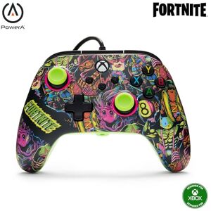 PowerA Advantage Wired Controller for Xbox Series X S Fortnite Glow PowerA Advantage Wired Controller for Xbox Series X S Fortnite Glow