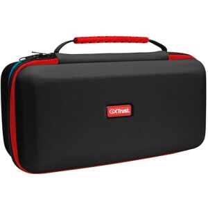 GXTrust 1252 XL Case for Nintendo Switch 2, Anti-Scratch Protective Hardcase with Shockproof Design, Carry Handle, Switch Case with Pockets for Accessories, 4 Joy-Cons and 12 Games, Black GXTrust 1252 XL Case for Nintendo Switch 2, Anti-Scratch Protective Hardcase with Shockproof Design, Carry Handle, Switch Case with Pockets for Accessories, 4 Joy-Cons and 12 Games, Black