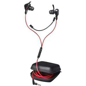 Trust GXT 408 Cobra Multiplatform Gaming In-Ear Earphones, Headphones with Mic, with Flexible Rubber Ear Hooks, Hard Case, Earphones for PC, Console, Laptop, Phone and Tablet Black Trust GXT 408 Cobra Multiplatform Gaming In-Ear Earphones, Headphones with Mic, with Flexible Rubber Ear Hooks, Hard Case, Earphones for PC, Console, Laptop, Phone and Tablet Black