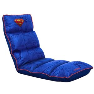 GXTrust 718SM Rayzee Superman Licensed Gaming Floor Chair for Console Gaming, Adjustable Headrest & Backrest, Support up to 125kg, Foldable Gamer Chair for Video Games Reading Relaxing TV, Blue GXTrust 718SM Rayzee Superman Licensed Gaming Floor Chair for Console Gaming, Adjustable Headrest & Backrest, Support up to 125kg, Foldable Gamer Chair for Video Games Reading Relaxing TV, Blue