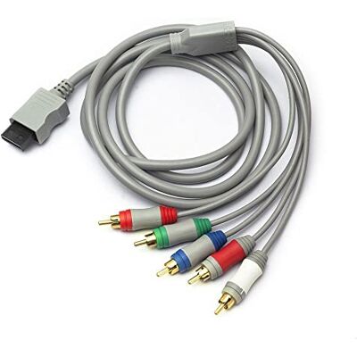 Fosmon C-1036-HDAV Component HD AV Cable to HDTV/EDTV for Nintendo Wii & Wii U Fosmon C-1036-HDAV Component HD AV Cable to HDTV/EDTV for Nintendo Wii & Wii U