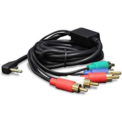 Component AV cable for Sony PSP 2000 & 3000 1.5m (5ft) gold plated lead supports 1080i ZedLabz Component AV cable for Sony PSP 2000 & 3000 1.5m (5ft) gold plated lead supports 1080i ZedLabz