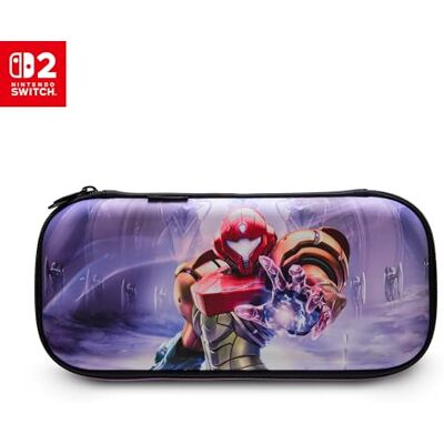 PowerA Slim Case for Nintendo Switch 2 Metroid Prime 4: Beyond, Officially Licensed, Protective Case, Holds 10 Game Cards, Padded Screen Protector, Built-in Play Stand PowerA Slim Case for Nintendo Switch 2 Metroid Prime 4: Beyond, Officially Licensed, Protective Case, Holds 10 Game Cards, Padded Screen Protector, Built-in Play Stand