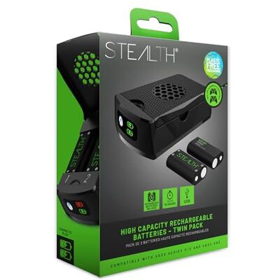 Stealth Sx-C10 X Twin Rechargeable Battery Packs for Xbox Series X Stealth Sx-C10 X Twin Rechargeable Battery Packs for Xbox Series X