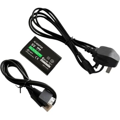CHILDMORY Power Supply Adapter Wall AC Charger Cable Cord UK Plug For PS Vita Console CHILDMORY Power Supply Adapter Wall AC Charger Cable Cord UK Plug For PS Vita Console