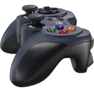 Logitech F310 Wired Gamepad, Controller Console Like Layout, PS 2, 4 Switch D-Pad, Xbox One, Mac, Windows, 1.8-Meter Cord, PC Grey/Blue Logitech F310 Wired Gamepad, Controller Console Like Layout, PS 2, 4 Switch D-Pad, Xbox One, Mac, Windows, 1.8-Meter Cord, PC Grey/Blue