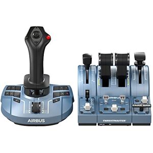 Thrustmaster TCA Captain Pack X Airbus Edition High-Precision Flight Stick and Throttle Quadrant for Xbox Series X S, Xbox One, and PC Thrustmaster TCA Captain Pack X Airbus Edition High-Precision Flight Stick and Throttle Quadrant for Xbox Series X S, Xbox One, and PC