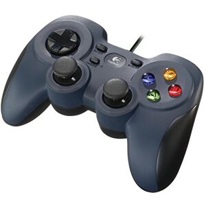 Logitech F310 Wired Gamepad, Controller Console Like Layout, PS 2, 4 Switch D-Pad, Xbox One, Mac, Windows, 1.8-Meter Cord, PC Grey/Blue Logitech F310 Wired Gamepad, Controller Console Like Layout, PS 2, 4 Switch D-Pad, Xbox One, Mac, Windows, 1.8-Meter Cord, PC Grey/Blue
