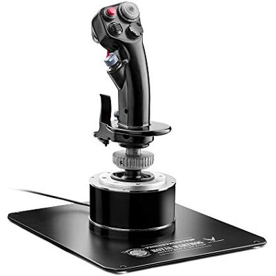 Thrustmaster Hotas Warthog Flightstick High-Precision Joystick with H.E.A.R.T HallEffect AccuRate Technology for PC Thrustmaster Hotas Warthog Flightstick High-Precision Joystick with H.E.A.R.T HallEffect AccuRate Technology for PC