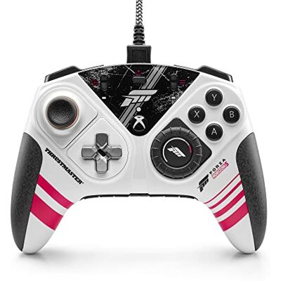 Thrustmaster ESWAP XR PRO CONTROLLER FORZA HORIZON 5 EDITION, Modular Wired Gamepad, Racing Wheel Module, Official FORZA HORIZON 5 and Xbox Series X S, Precise Mini-Sticks, Tact Switches Thrustmaster ESWAP XR PRO CONTROLLER FORZA HORIZON 5 EDITION, Modular Wired Gamepad, Racing Wheel Module, Official FORZA HORIZON 5 and Xbox Series X S, Precise Mini-Sticks, Tact Switches